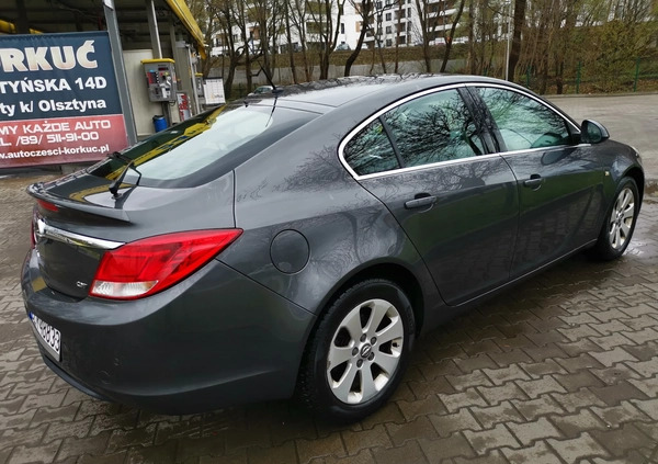 Opel Insignia cena 24999 przebieg: 205600, rok produkcji 2009 z Olsztyn małe 172